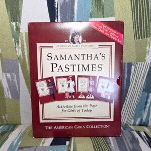 Vtg American Girls Collection Samantha’s Pastimes 4 Activity Craft Book Set